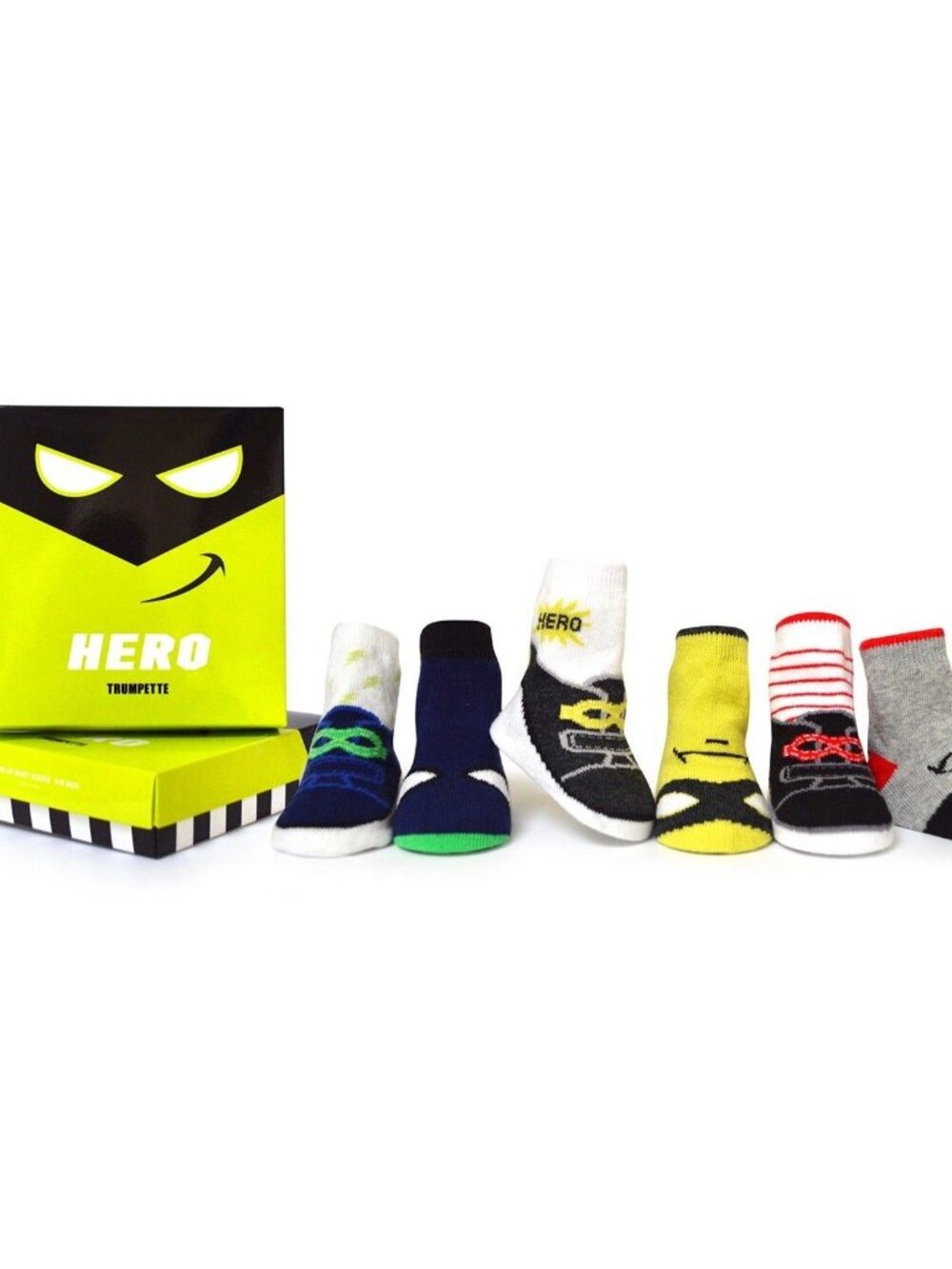 Trumpette Baby Boys' Socks (0-12 Months) - Hero Assorted Colors
